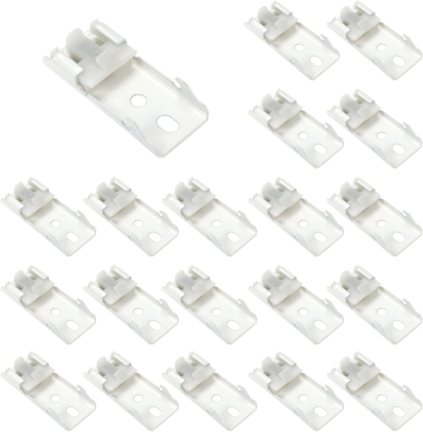 Coshar Ceiling Mount Bracket Set - Easy DIY Curtain Installation