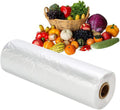 12x16 Plastic Produce Bag on a Roll - Clear Food Storage, 4 Rolls
