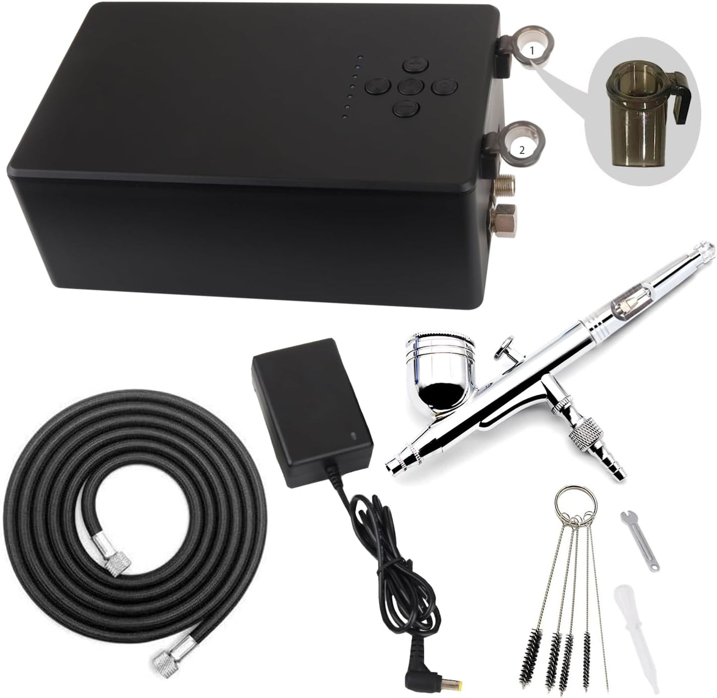 Portable 55PSI Airbrush Kit - I-BEAUTEE