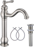 360 Swivel Single Handle Bathroom Vessel Sink Faucet by GGStudy