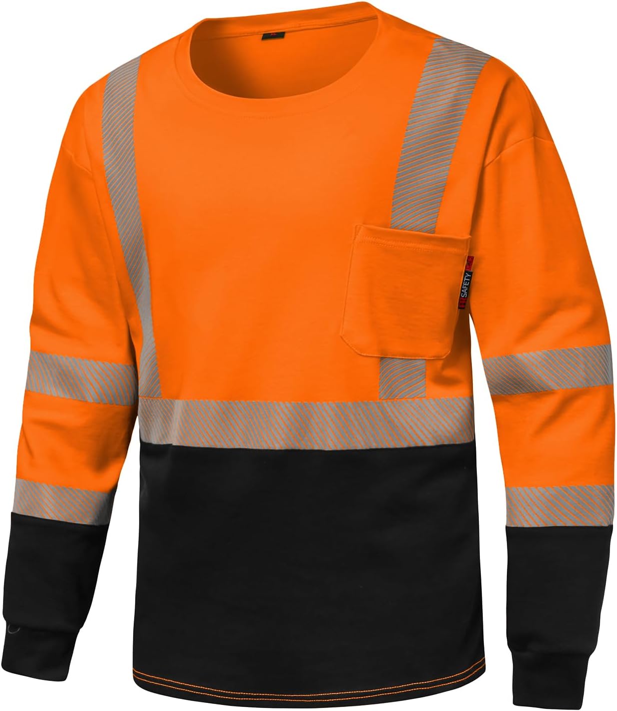 FR Shirt 6 oz Hi Vis Fire Resistant Cotton Long-Sleeved Workwear