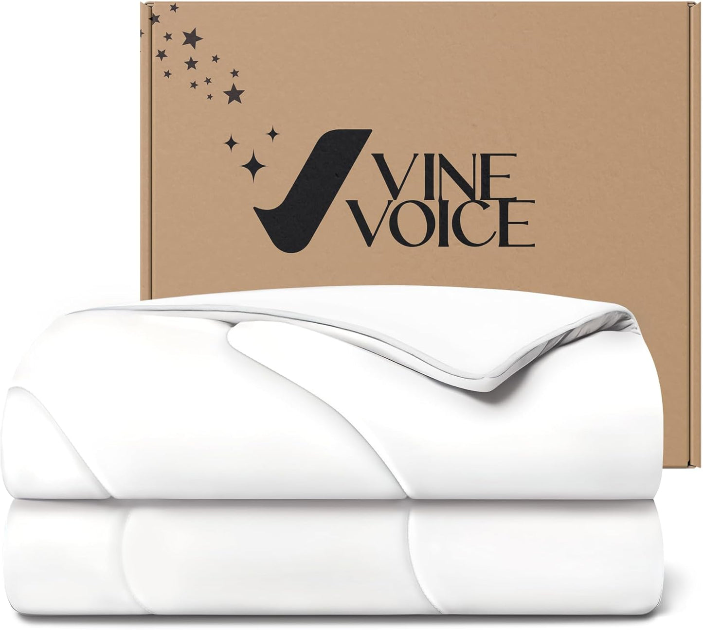 Cooling Blanket Comforter for Hot Sleepers - King Size Softness