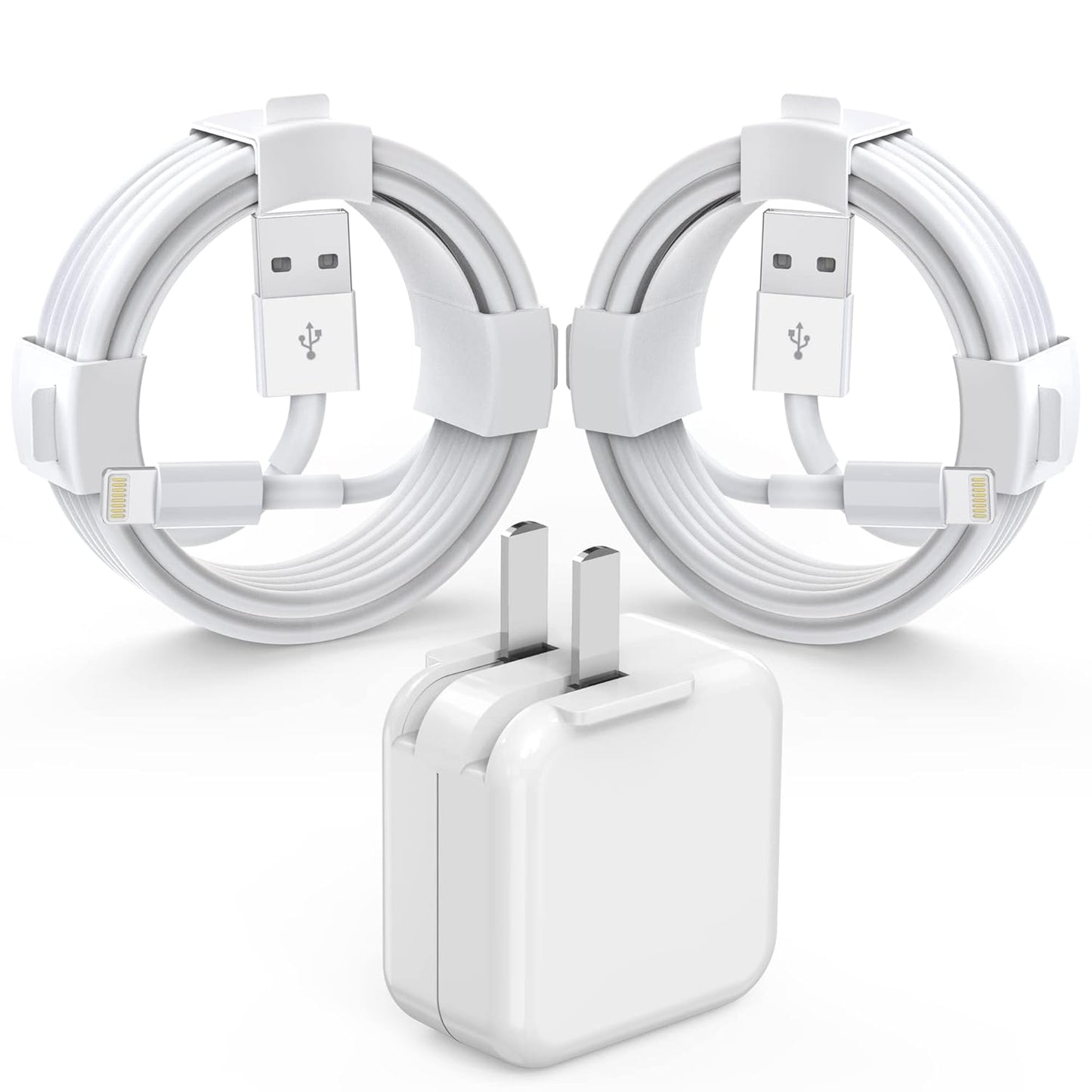 Fast Charge Your Devices Anywhere with MFi Certified Charger & Cables by IOSYS