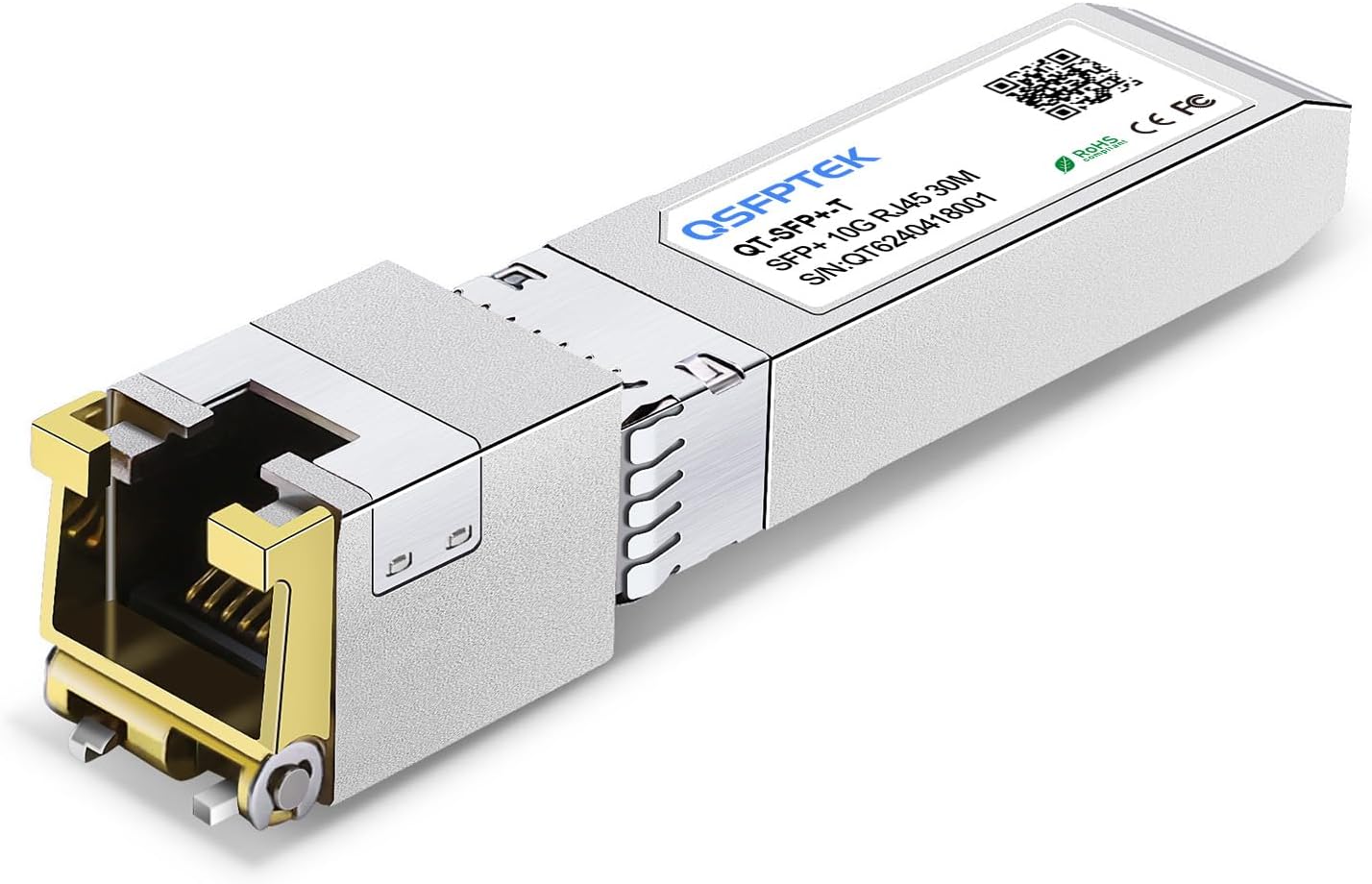 10GBASE-T SFP+ to RJ45 Transceiver for High-Speed Networking