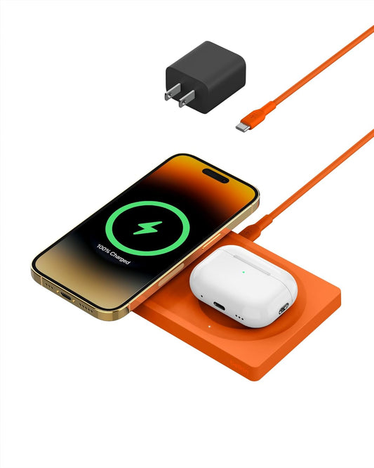 Belkin MagSafe-Compatible 2-in-1 Wireless Charger for iPhone