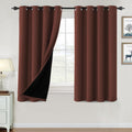 100% Blackout Curtains 54 in Length - Thermal Insulated Panels