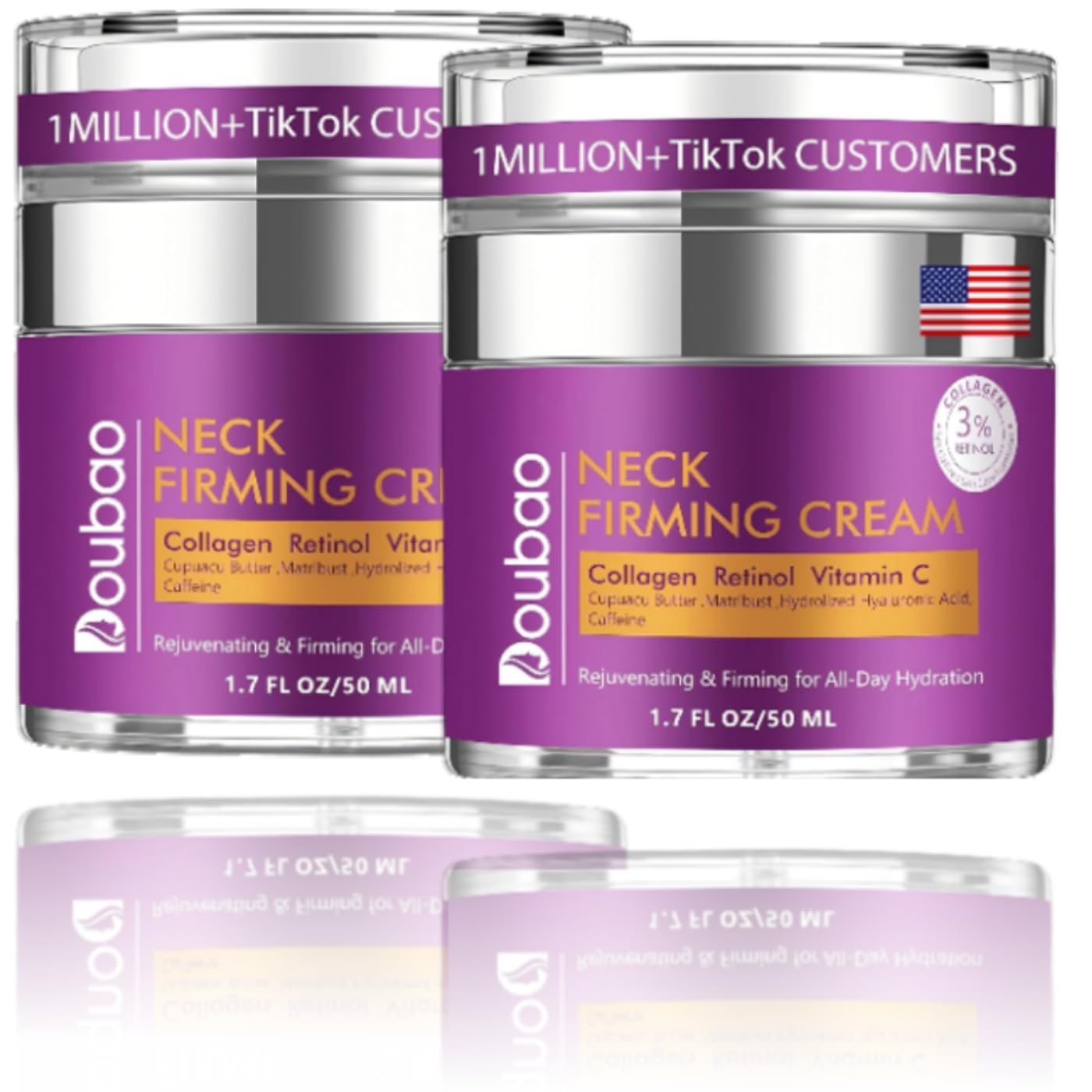 Advanced Neck Firming Cream with 3% Retinol for Youthful Skin