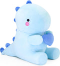 Dinosaur Plush Toy with Heart - Cute Soft Cuddle Buddy