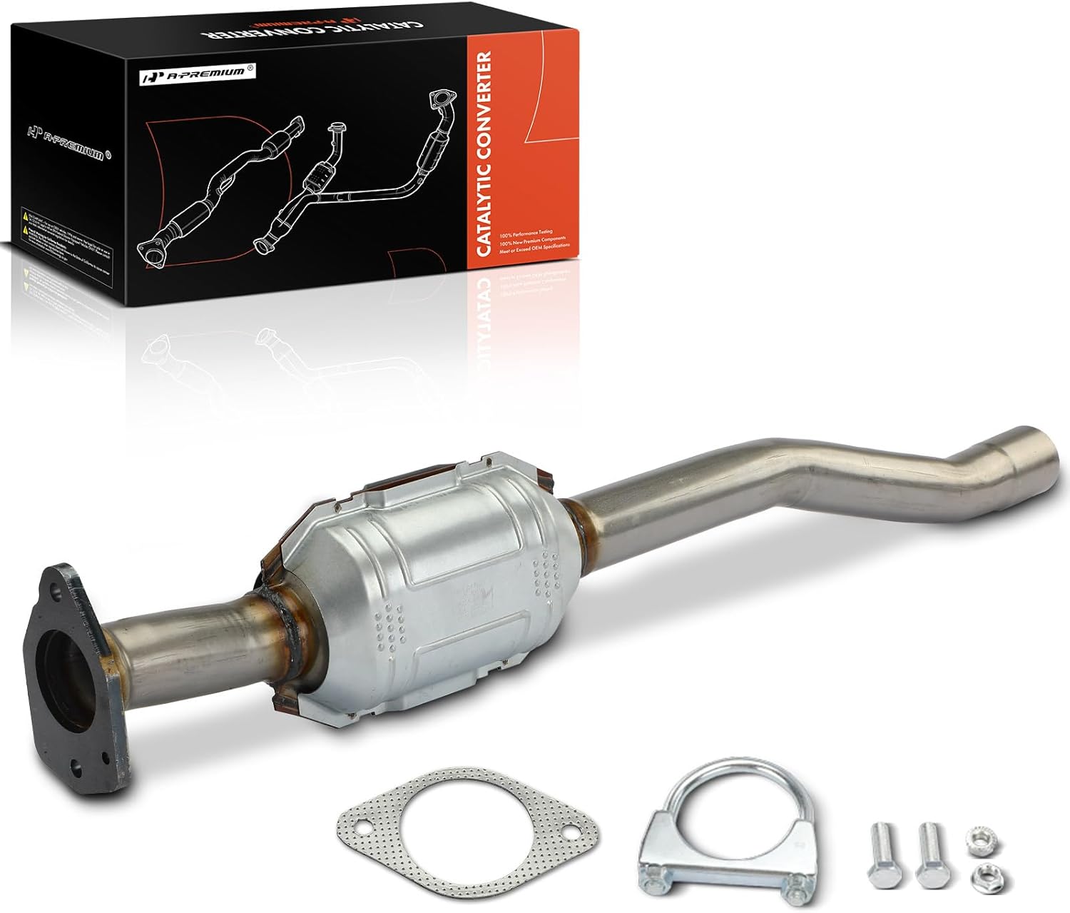 A-Premium Rear Catalytic Converter Kit for Chevrolet Equinox