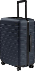 Away Medium Checked Luggage 26 in Navy Blue - Lightweight Durable Case