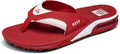 REEF Men's Fanning Pregame Flip Flops with Bottle Opener Feature
