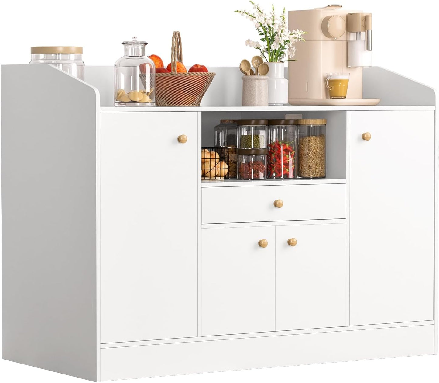 Premium Farmhouse Buffet - Storage with Style!