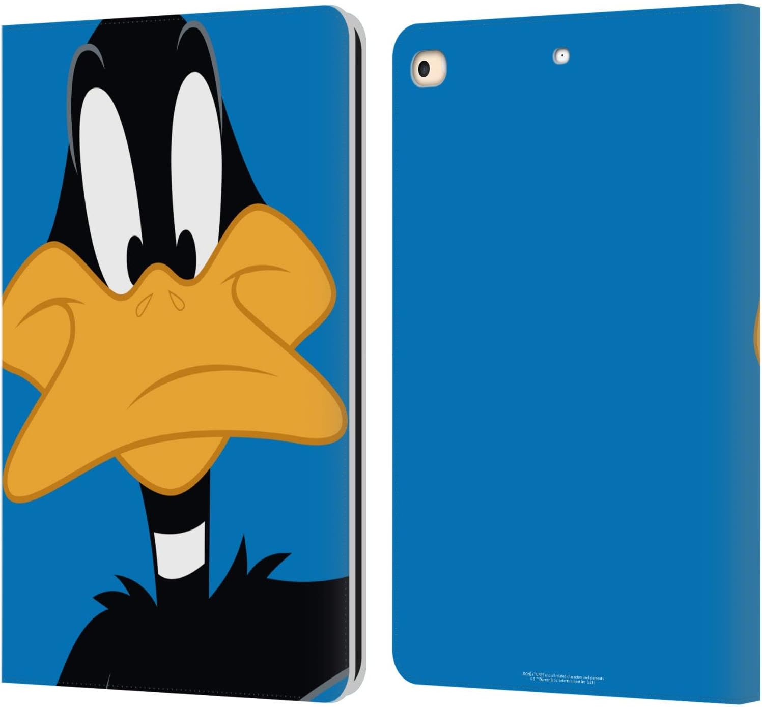 Looney Tunes Daffy Duck Leather Wallet Case for iPad 9.7 2017/2018