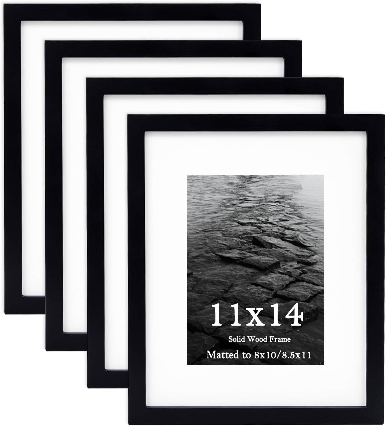 eletecpro 11x14 Picture Frame Set of 4 for Home Decor
