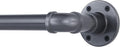 Industrial Curtain Rod 1 in Adjustable Rod 32-240 in - Rustic Finish