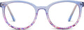 Peepers Women's That's a Wrap Oversized Round Blue Light Reading Frame