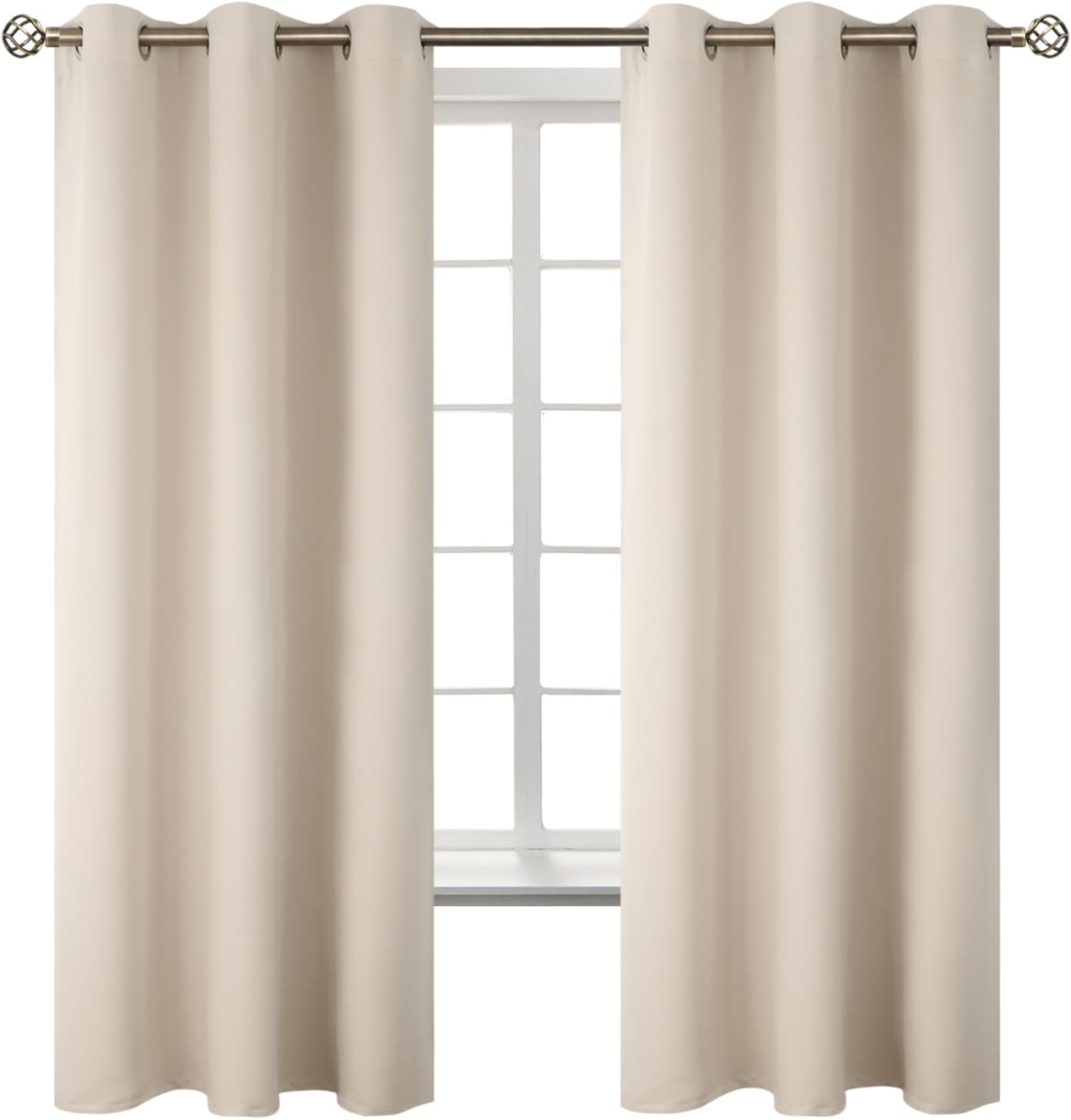 BGment Blackout Curtains - Thermal Insulated Room Darkening Panels