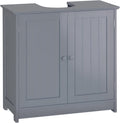 Under Sink Bathroom Cabinet with 2 Doors and Shelf - Space Saving