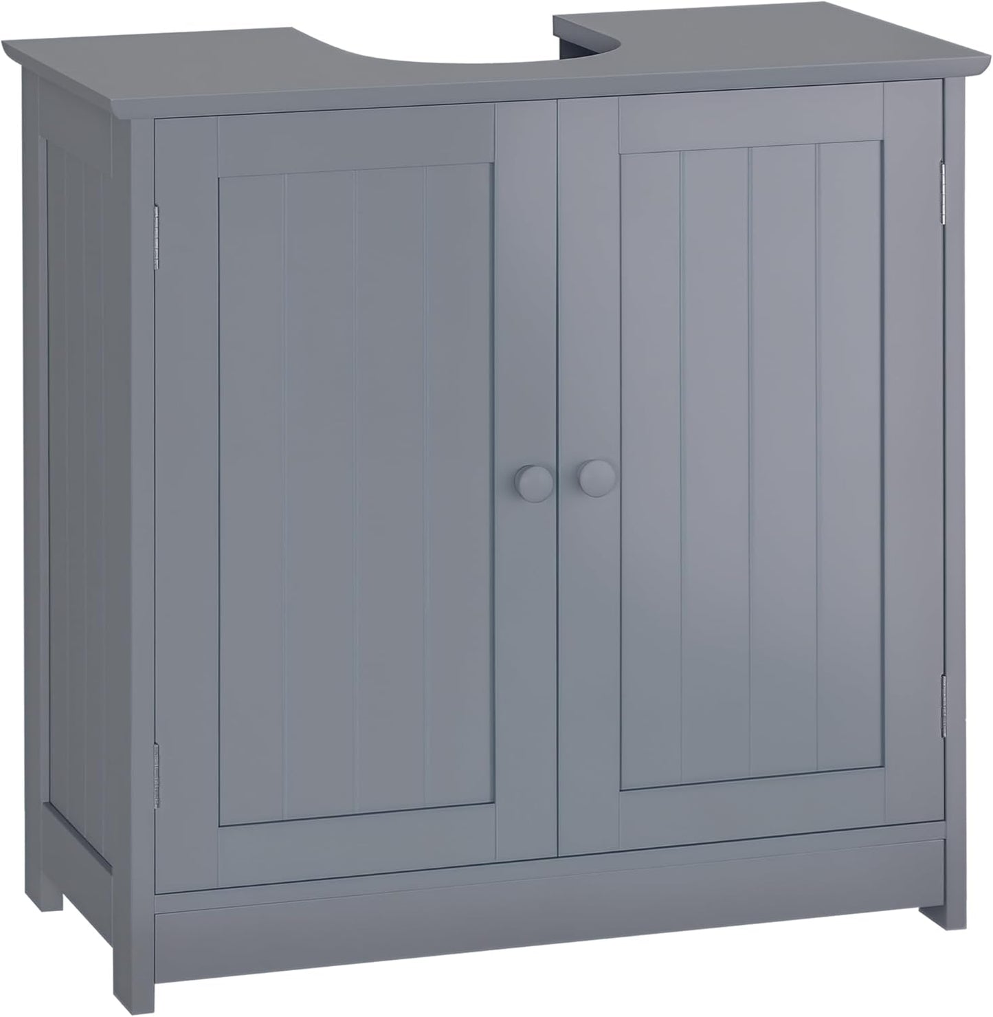 Under Sink Bathroom Cabinet with 2 Doors and Adjustable Shelf