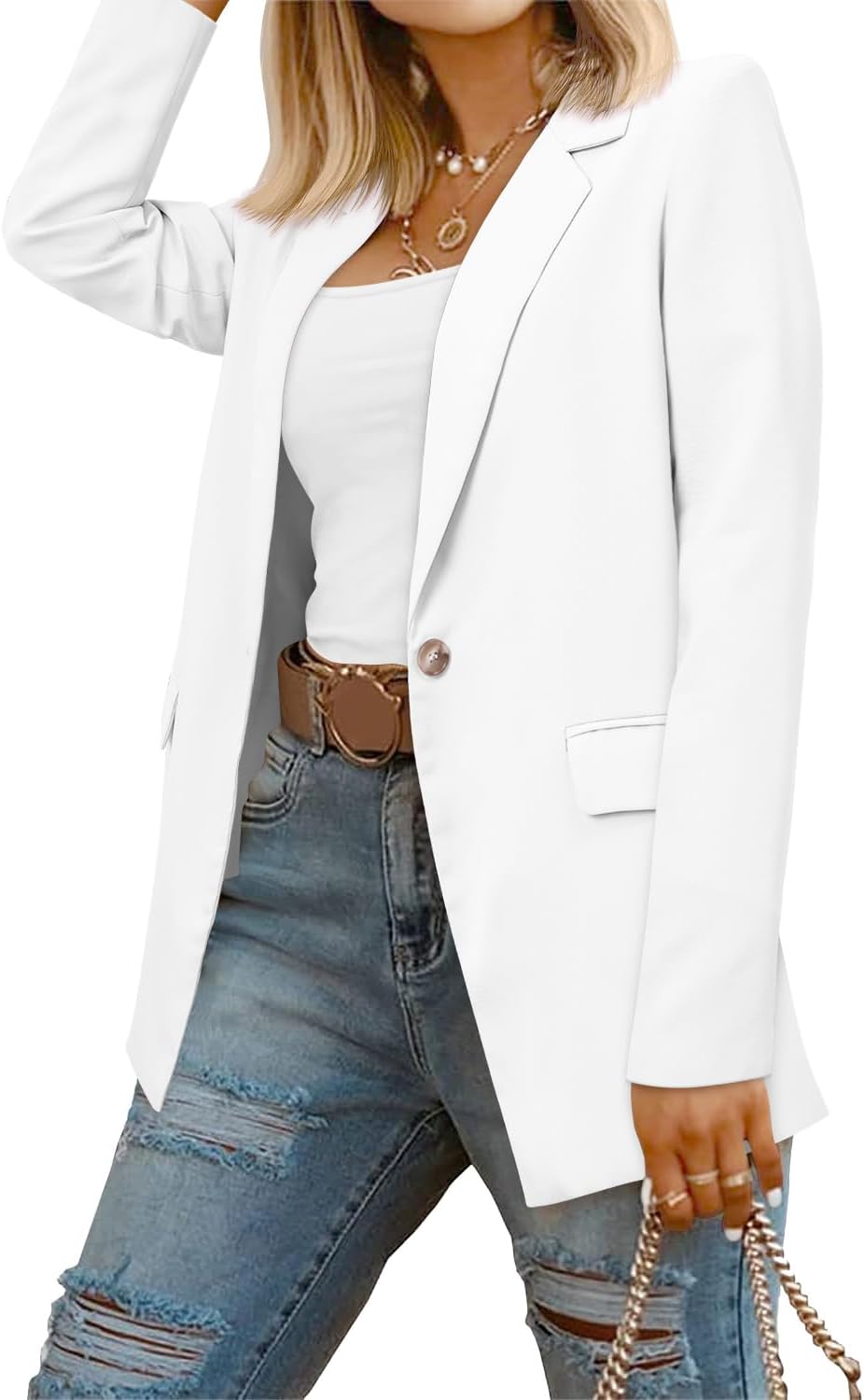 CRAZY GRID Women Business Casual Blazers for Stylish Workwear