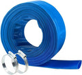 1 in x100 ft Pool Backwash Hose - Heavy-Duty Lay Flat Discharge