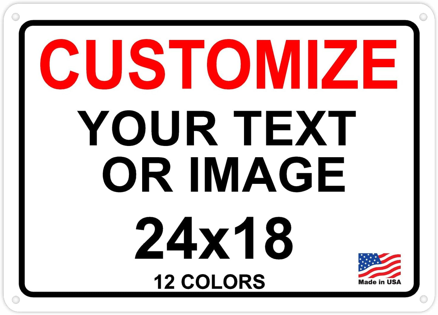 Custom Metal Signs by AV Grafx - Durable, Versatile, UV Resistant