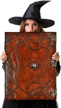Large Hocus Pocus Halloween Spell Book Prop - Vintage Witch Grimoire