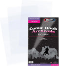 BCW Archival Storage Bags for Silver Age/Regular Comic Books - Clear