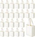 Mini Tote Bags for Sublimation DIY - 24 Pcs Canvas Grocery Bags