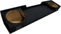 Custom Dual 12in Chevy C/K Extended Cab 88-98 Sub Enclosure - Clean