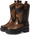 Kids Western Rain Boot for Girls and Boys - Waterproof Play Boot