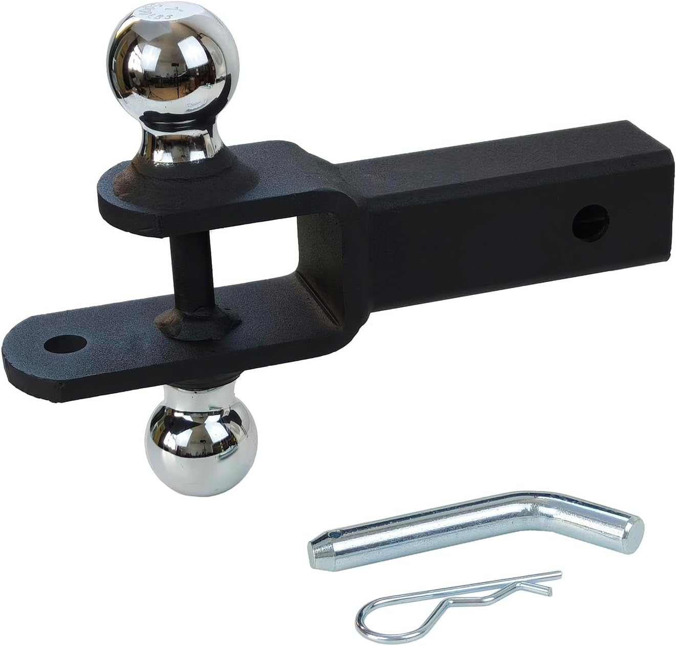 3-in-1 ATV/UTV Trailer Hitch with Dual Ball Mount for Towing