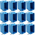 New Work Electrical Nail Outlet Box 1-Gang 18 cu in (12 Pack)
