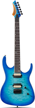 Leo Jaymz Monsoon Series Electric Guitar with Unique Artistry