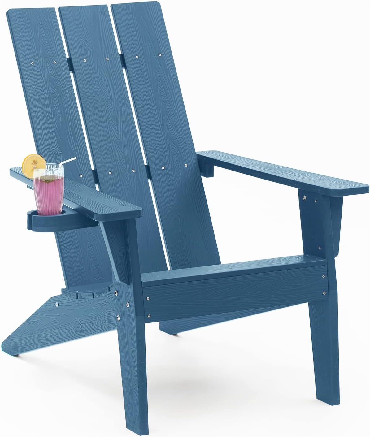 MXIMU Modern Adirondack Chair for Comfortable Outdoor Seating