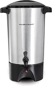 Hamilton Beach 45 Cup Coffee Urn for Fast Brewing and Dispensing