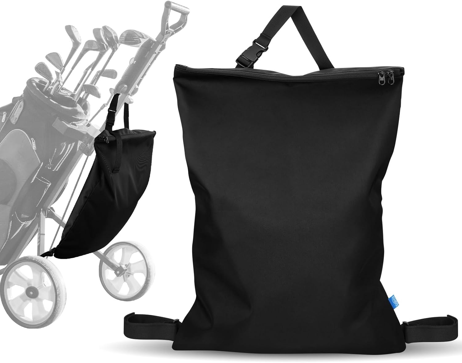 Portable Golf Cart Storage Bag - Easy Organization!