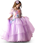 Princess Costume for Girls Halloween Fancy Party Dress - Play-Ready