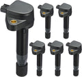 Set of 6 UF603 Ignition Coil Pack Compatible with Acura and Honda