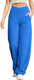 Wide Leg Pants for Women Loose Yoga Pants with Pockets - Versatile