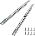 15.7 Inch Drawer Slides Dual Direction Ball Bearing - Pack of 12
