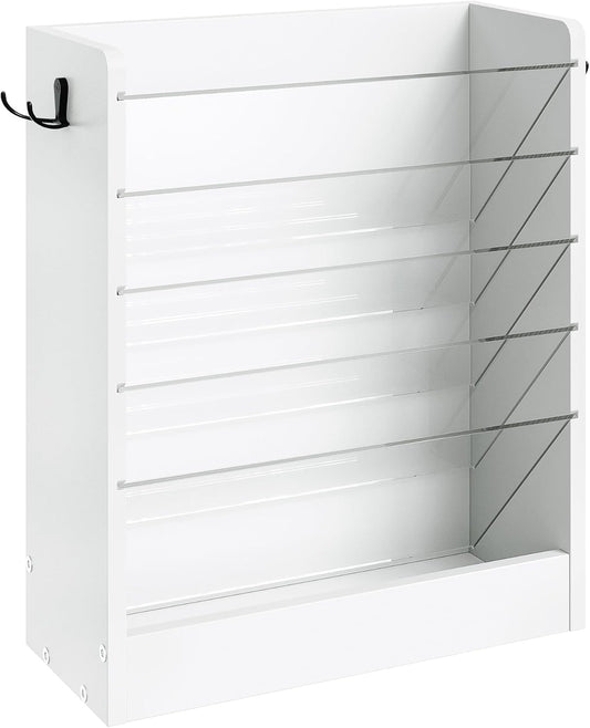 6-Tier Wall File Holder for Office Supplies and Home Organization