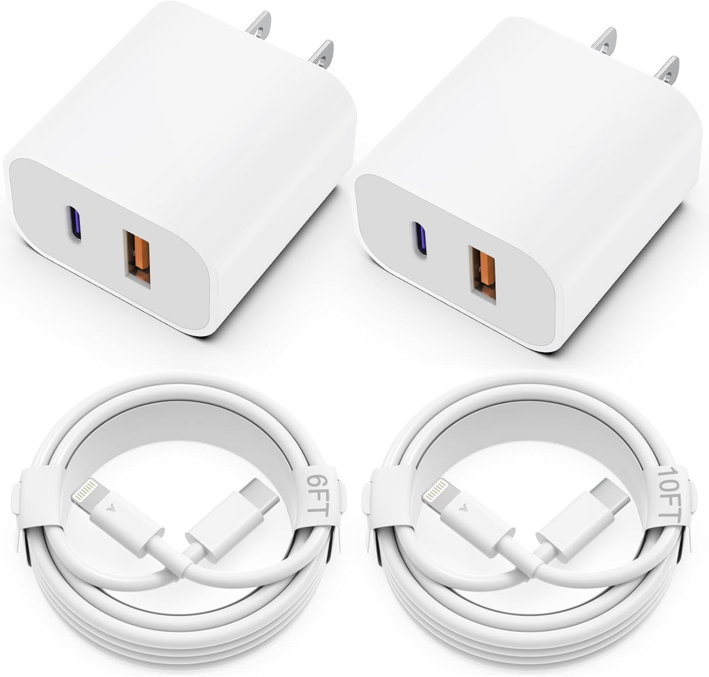 Quick Charge Duo: 20W iPhone Charger Bundle
