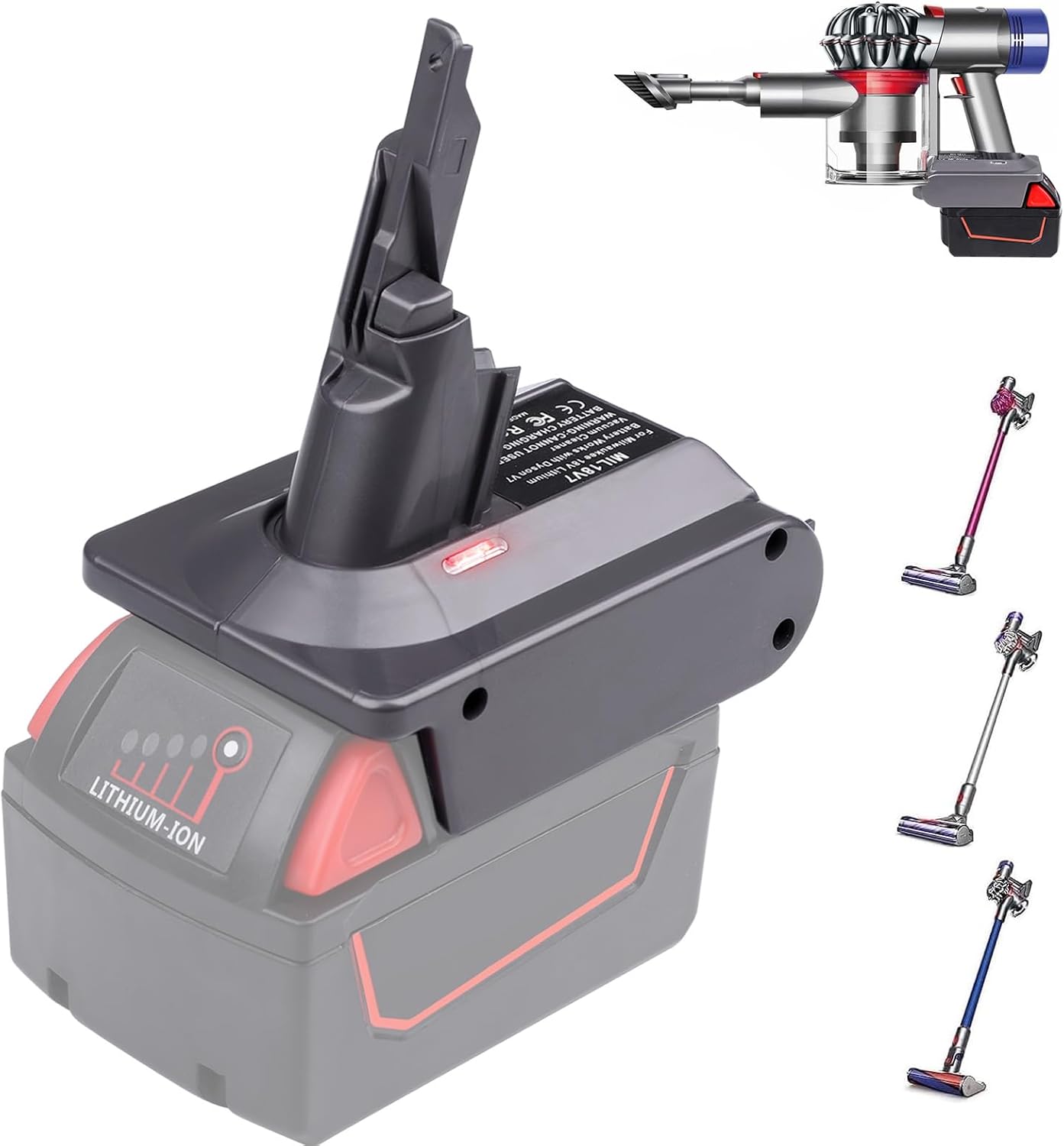 UNIKI V7 V8 Battery Adapter: Power Up Your Dyson!
