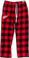 Calhoun NHL Surf & Skate Men's Team Logo Plaid Pajama Pants - Soft