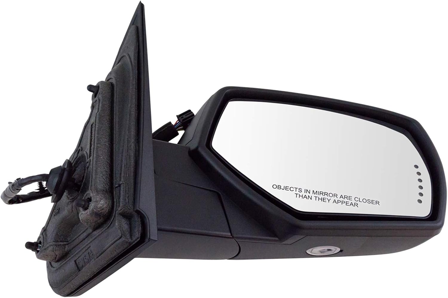 TRQ Right Mirror Passenger Side for 14-19 Chevrolet Silverado