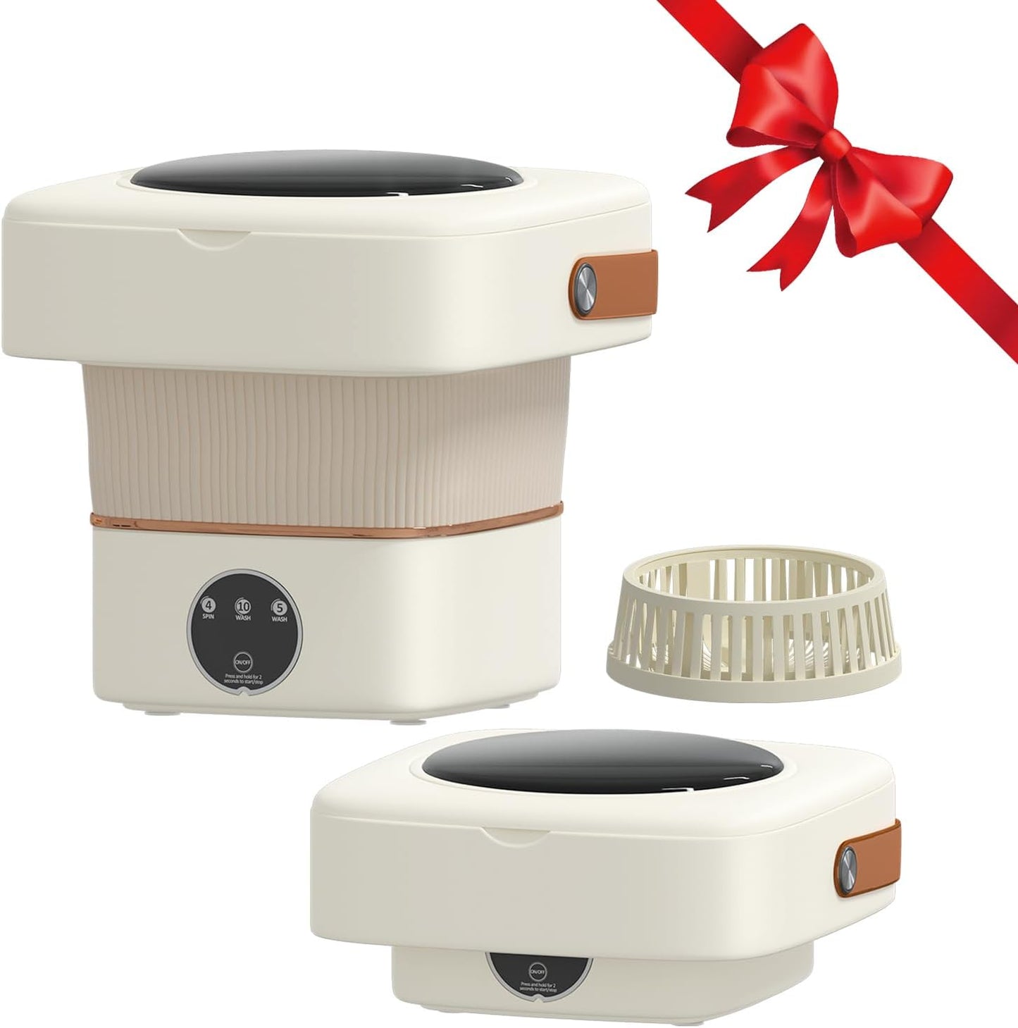 Compact Foldable Mini Washer: Portable & Versatile