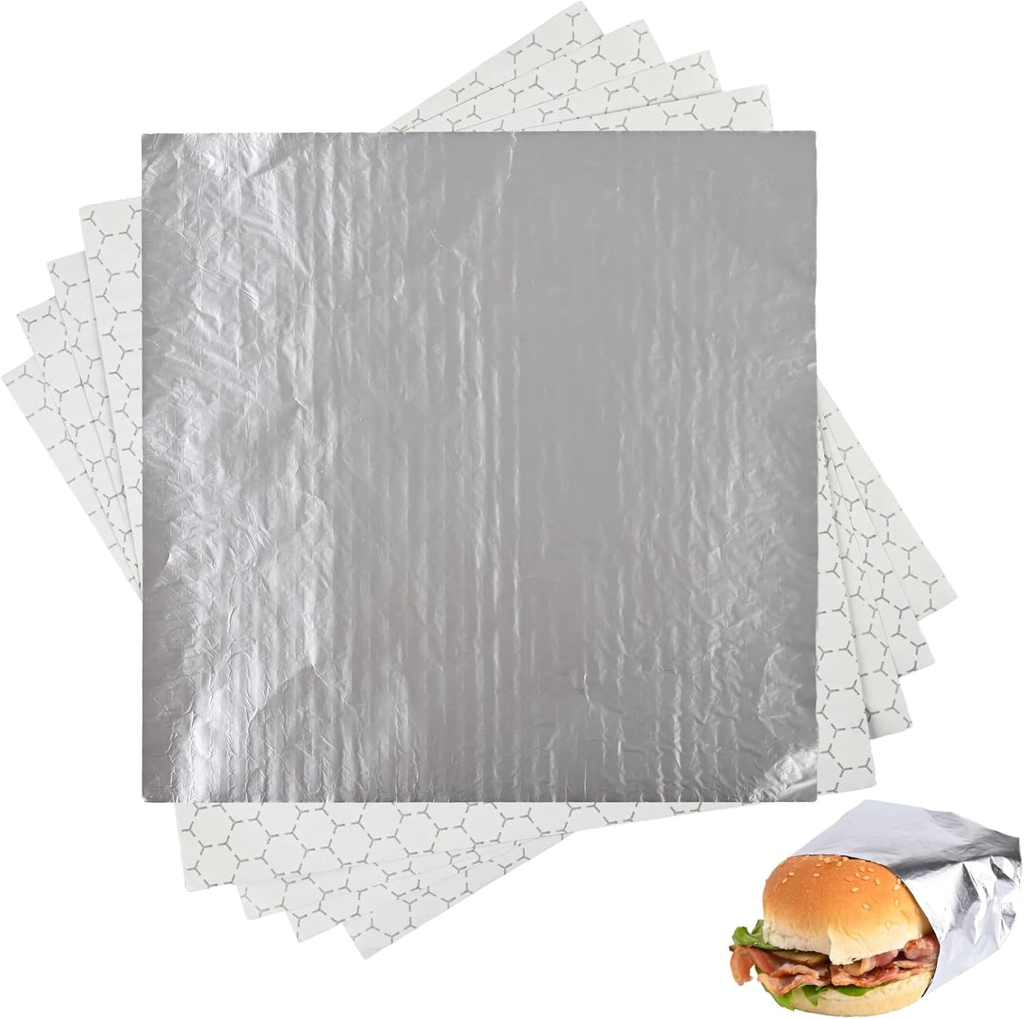 Premium Insulated Foil Sandwich Wrap Sheets for Food Freshness