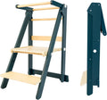 Foldable Toddler Learning Standing Tower - Safe Adjustable Helper