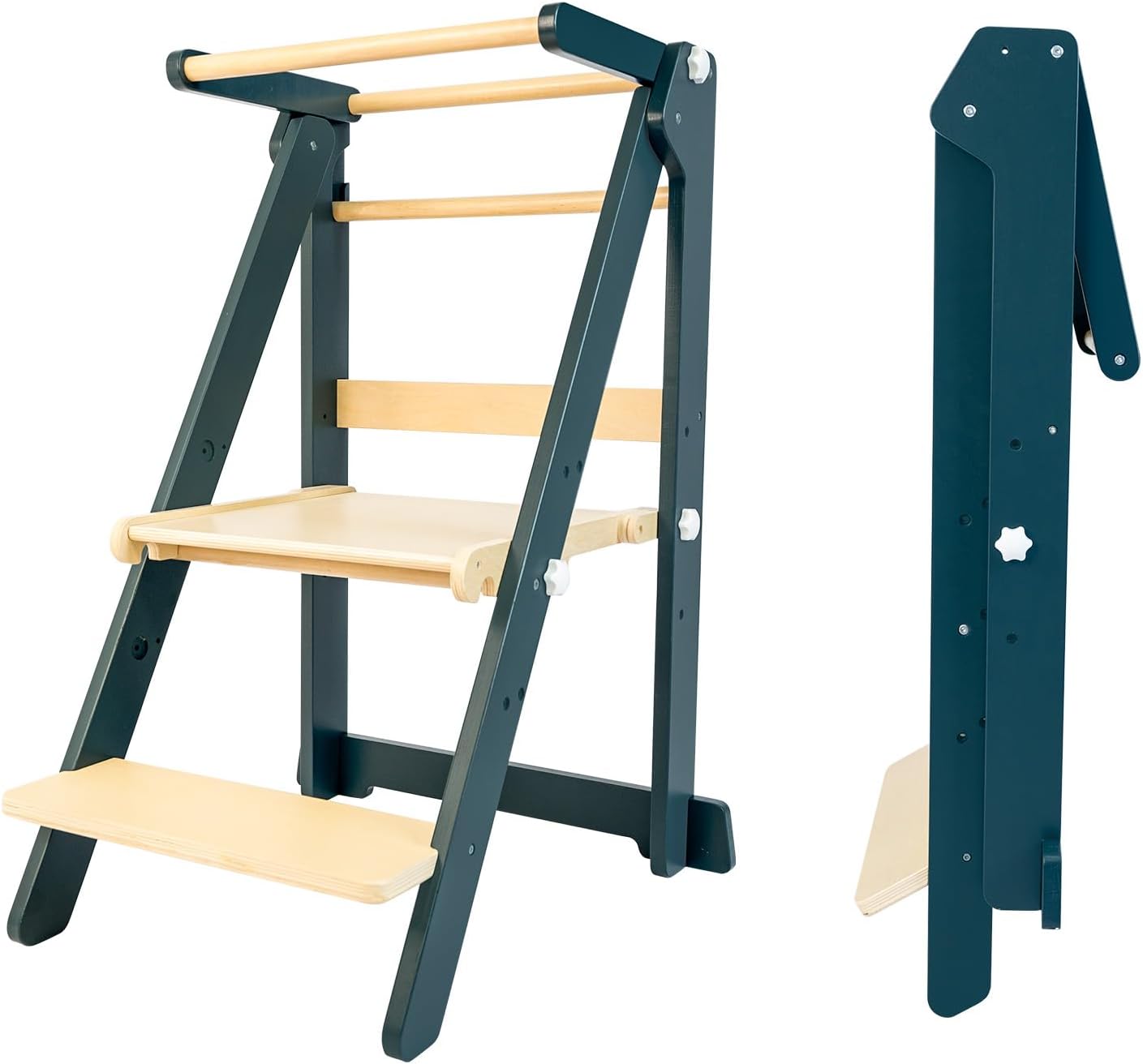 Foldable Toddler Learning Standing Tower for Kitchen Use